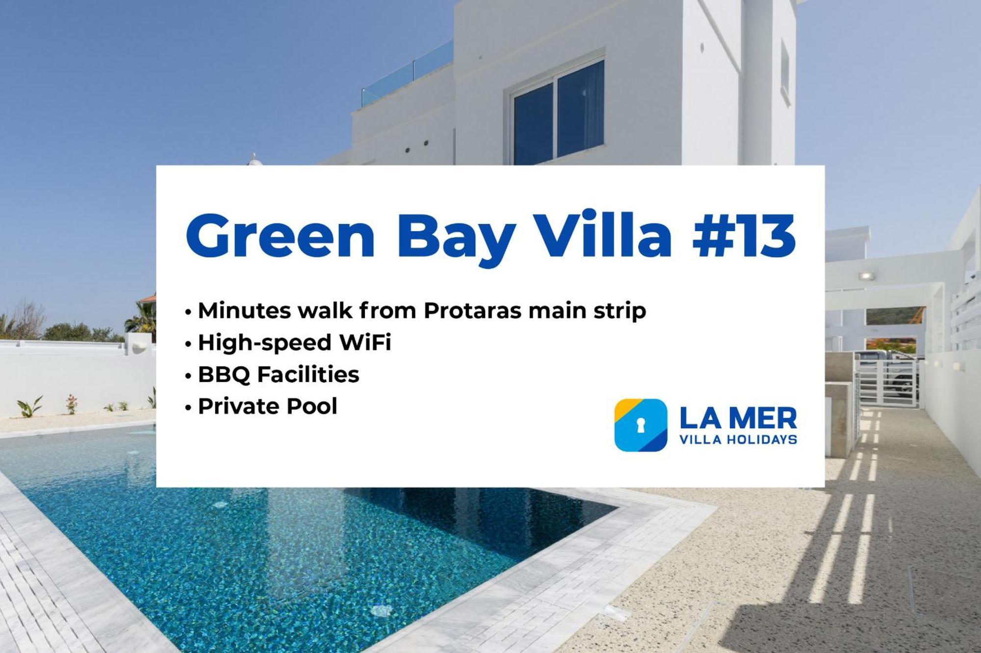 Green Bay Villa #13 Protaras Esterno foto